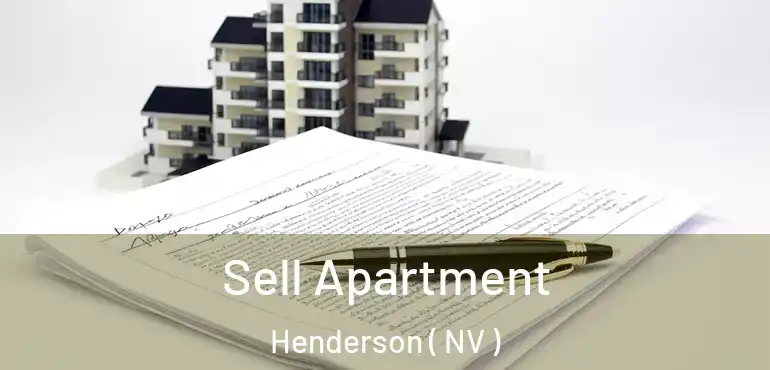  Sell Apartment Henderson ( NV )